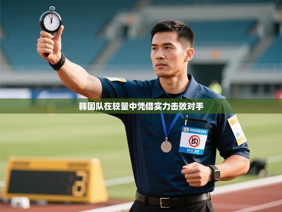 韩国队在较量中凭借实力击败对手 第2张